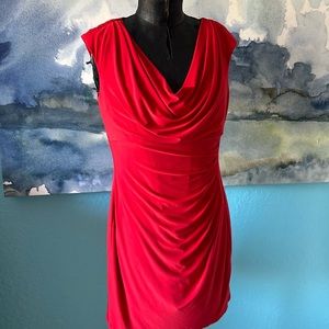 Ralph Lauren Soft Red Sexy Dress 12